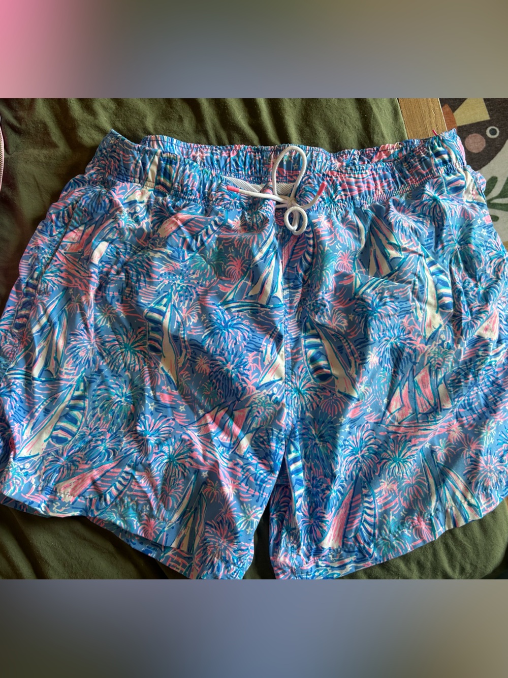 GUC Lilly Pulitzer patriotic family matching swim - Picture 11 of 16